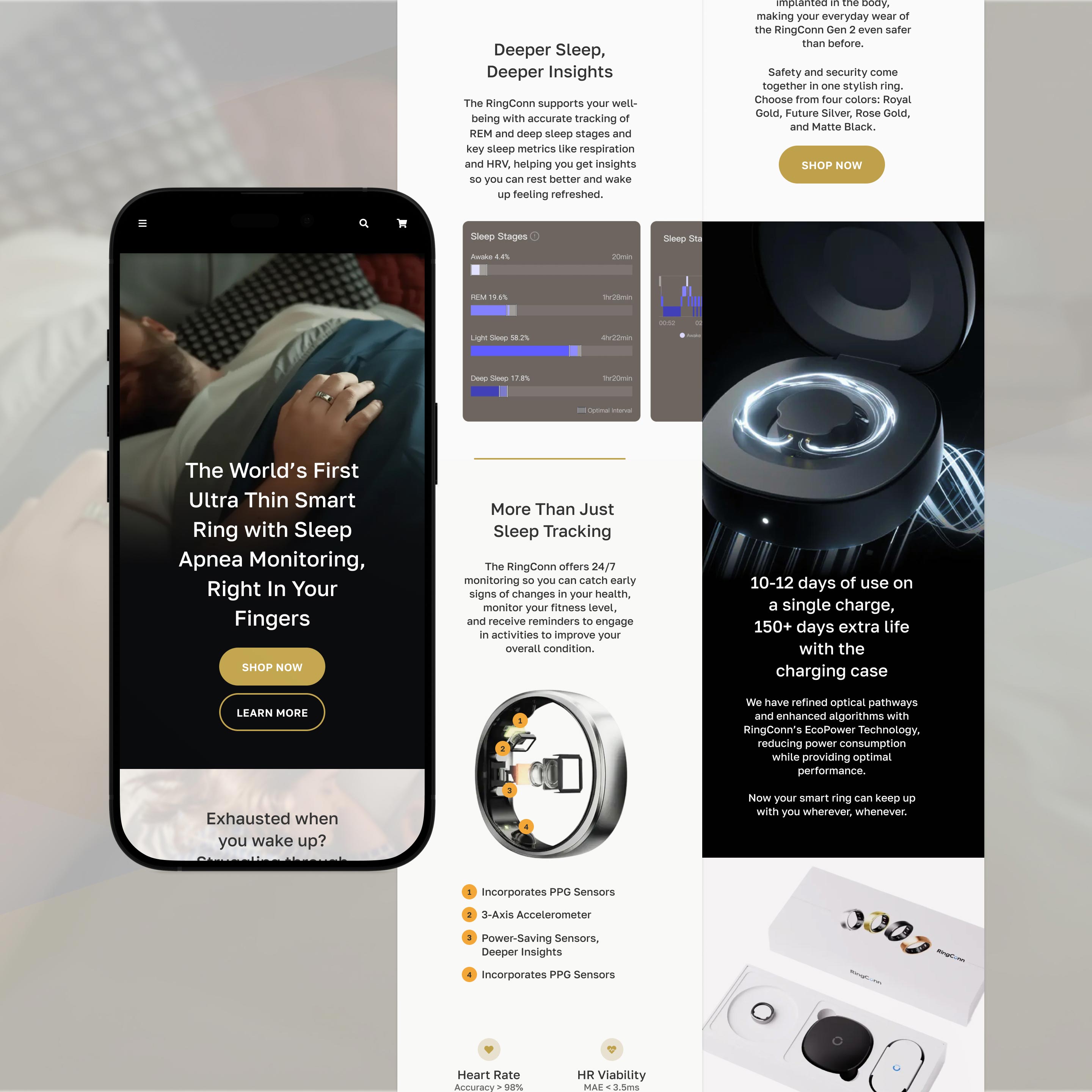 Revamped mobile layout